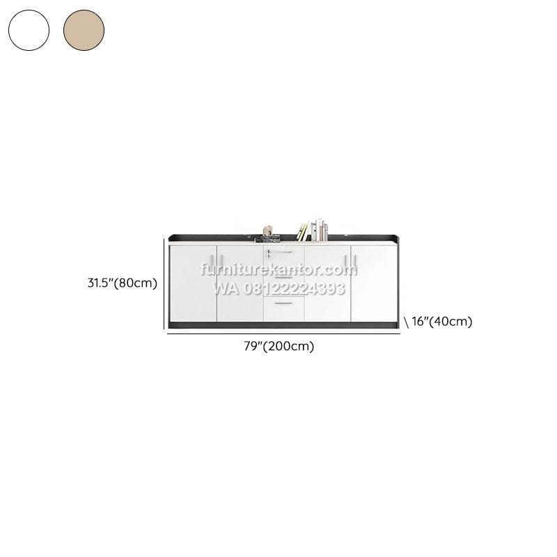 Lemari Arsip Credenza Modern untuk Kantor Modern - Image 6