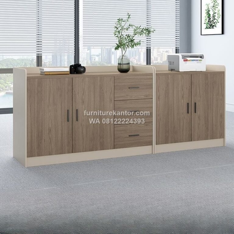 Lemari Arsip Filing Cabinet Stylish dengan Sistem Rapi