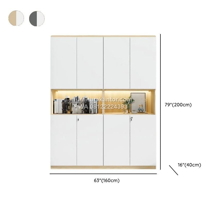 Lemari Arsip Kantor Kapasitas Besar Cocok untuk Kantor - Image 3
