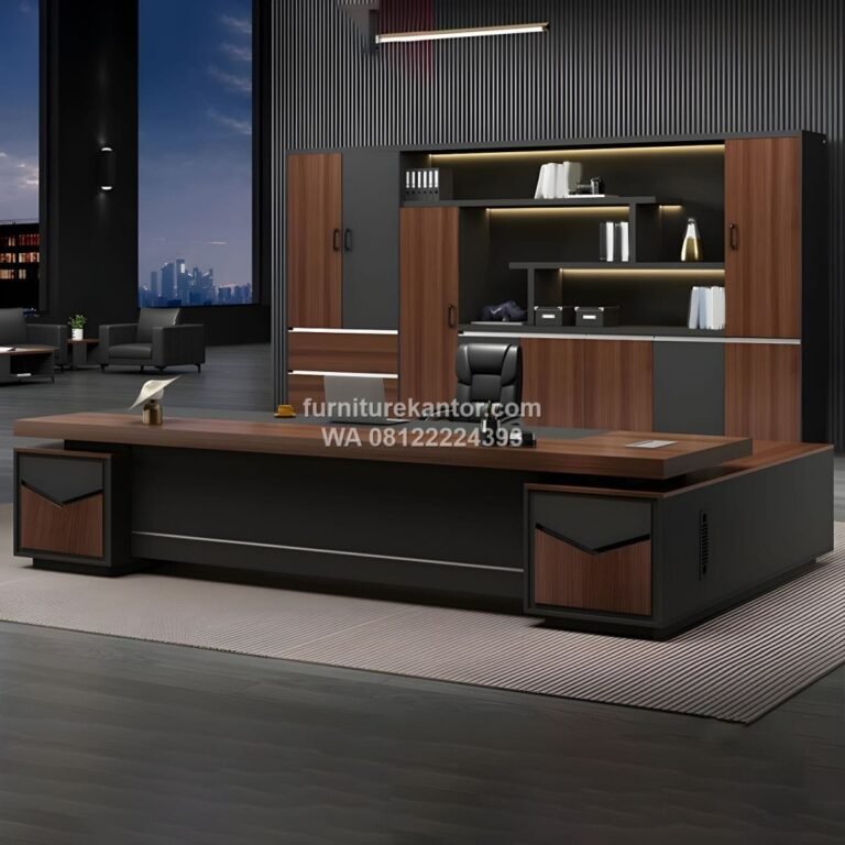 Meja Direktur Desain Ergonomis Untuk Kantor Modern