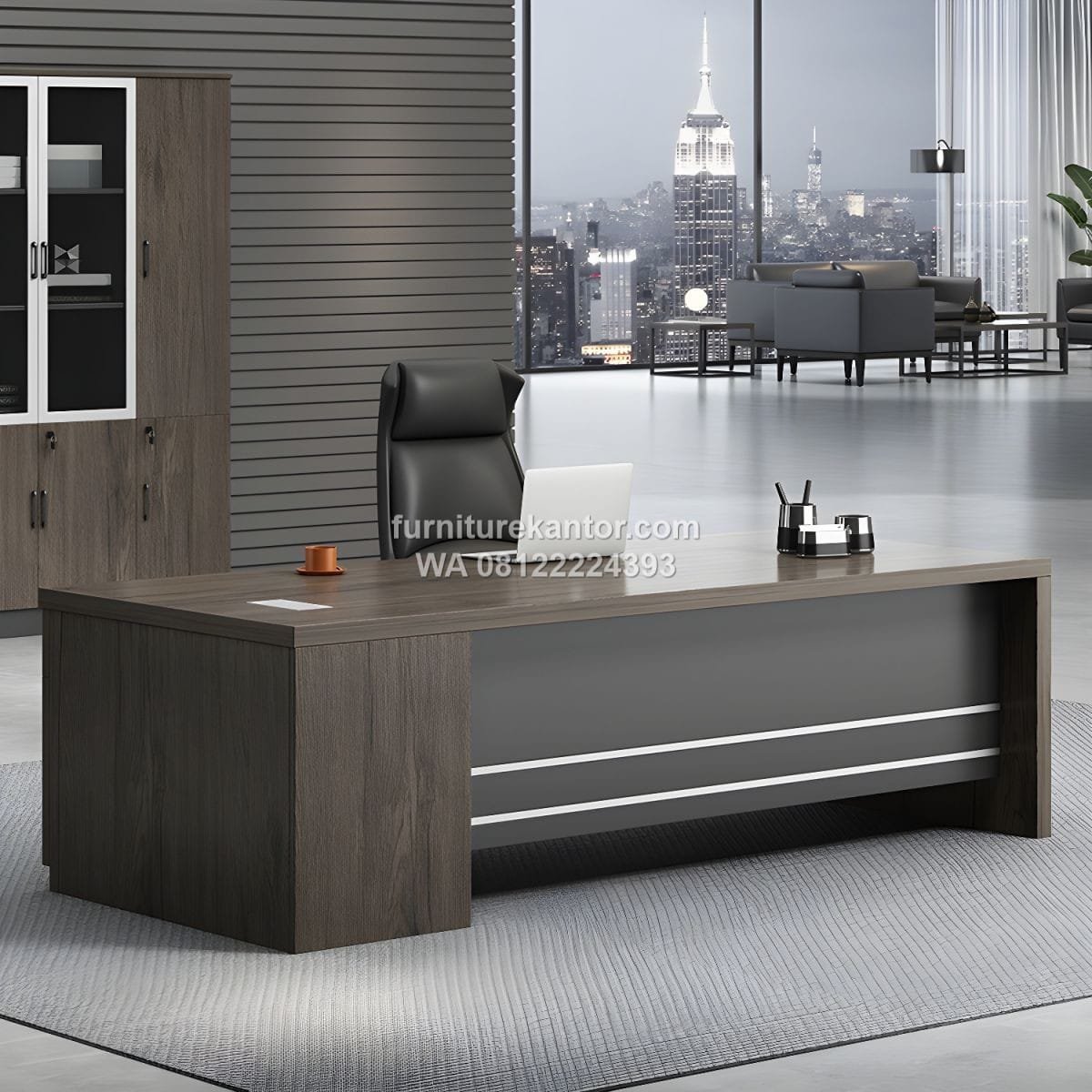 Meja Direktur Executive Minimalis Elegan Premium - Image 3
