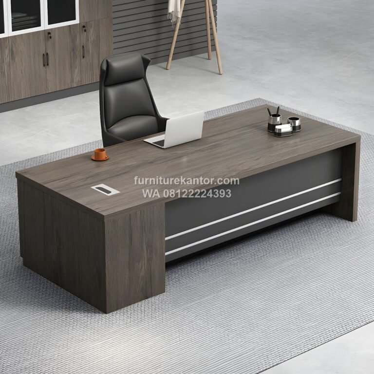Meja Direktur Executive Minimalis Elegan Premium