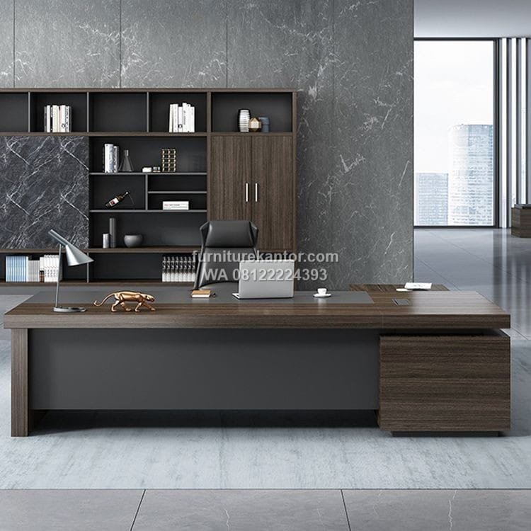 Meja Direktur Kantor Executive Model Terbaru Premium - Image 3