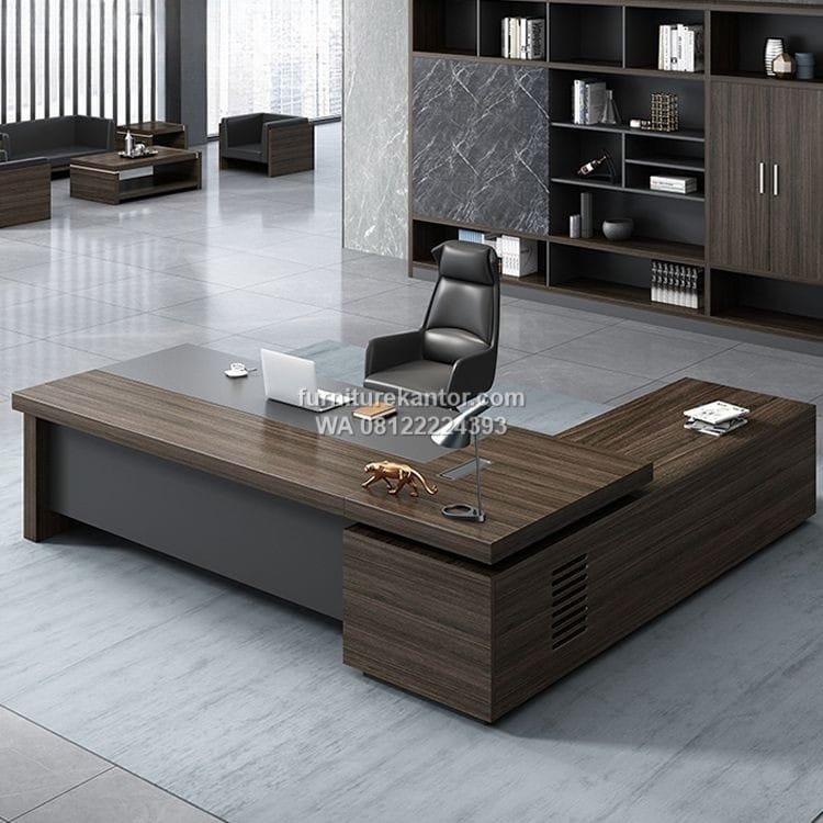 Meja Direktur Kantor Executive Model Terbaru Premium - Image 4