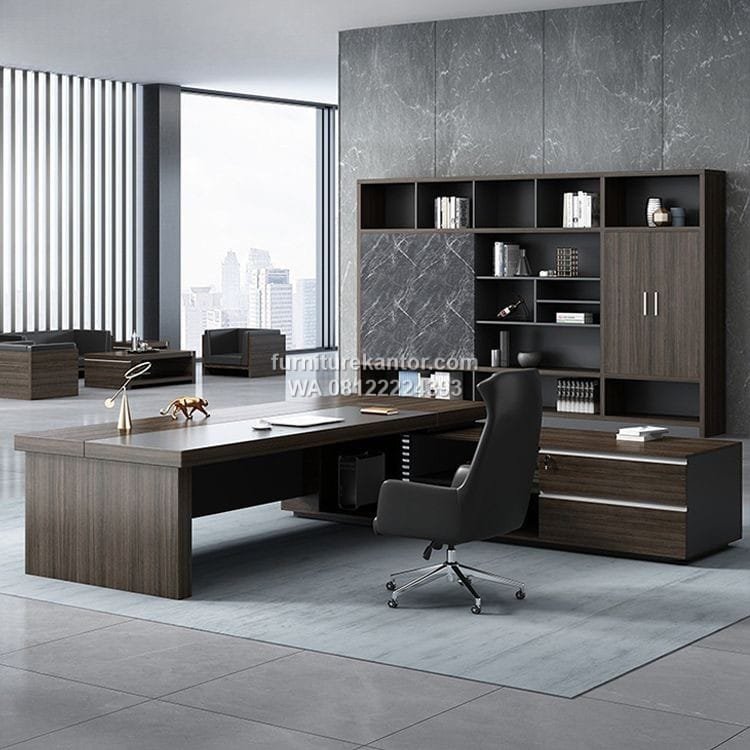 Meja Direktur Kantor Executive Model Terbaru Premium - Image 2