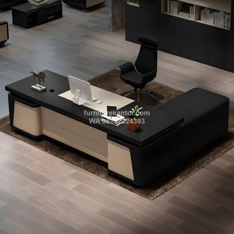 Meja Direktur Minimalis Desain Eksklusif Kantor Masa Kini