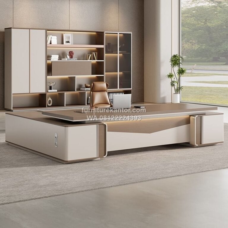 Meja Direktur Minimalis Kualitas Terbaik Desain Modern