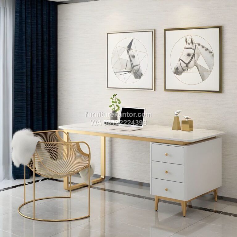 Meja Kerja Di Rumah Desain Minimalis Modern