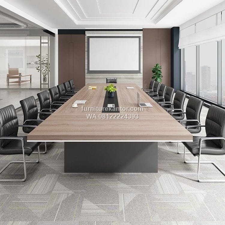 Meja Rapat Kantor Besar Minimalis Modern Terbaru - Image 2