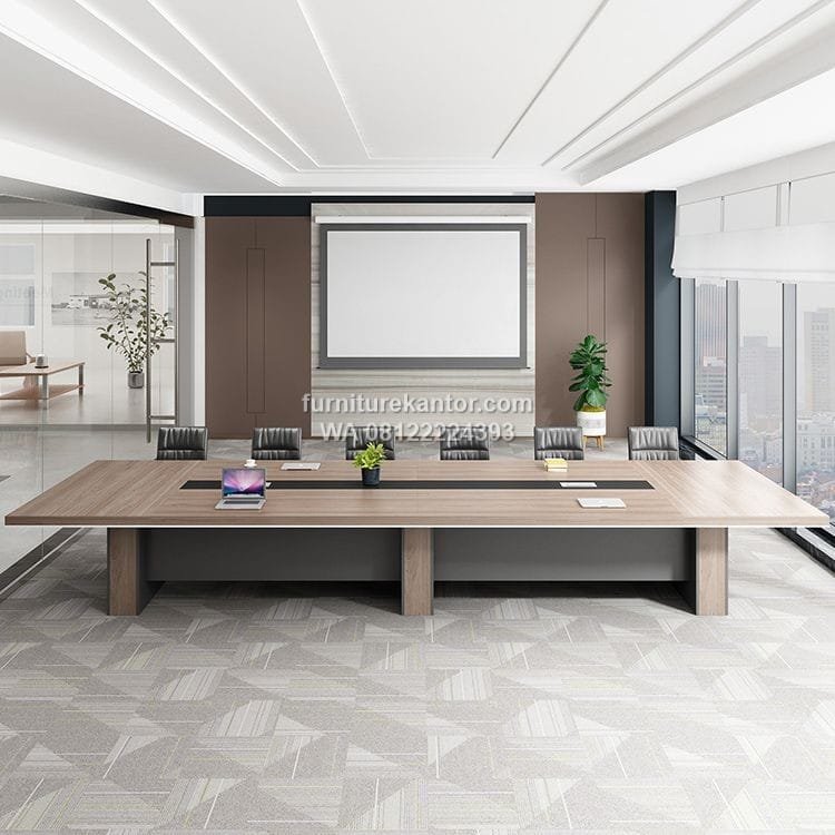 Meja Rapat Kantor Besar Minimalis Modern Terbaru - Image 4